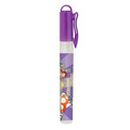 10 Ml Hand Sanitizer Spray Pen w/ Purple Cap